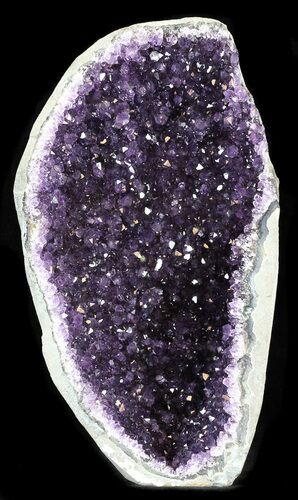 Dark Purple Amethyst Cut Base Cluster - Uruguay #30620